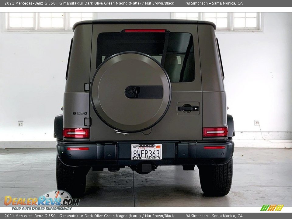 G manufaktur Dark Olive Green Magno (Matte) 2021 Mercedes-Benz G 550 Photo #3