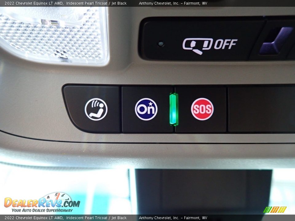 2022 Chevrolet Equinox LT AWD Iridescent Pearl Tricoat / Jet Black Photo #17