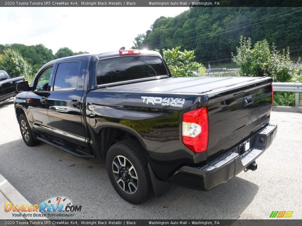 2020 Toyota Tundra SR5 CrewMax 4x4 Midnight Black Metallic / Black Photo #17