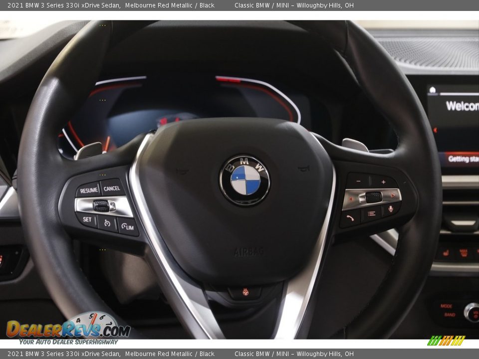 2021 BMW 3 Series 330i xDrive Sedan Steering Wheel Photo #7