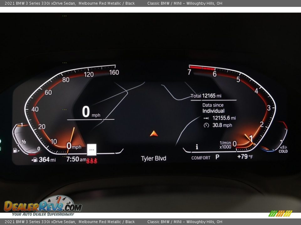 2021 BMW 3 Series 330i xDrive Sedan Gauges Photo #8