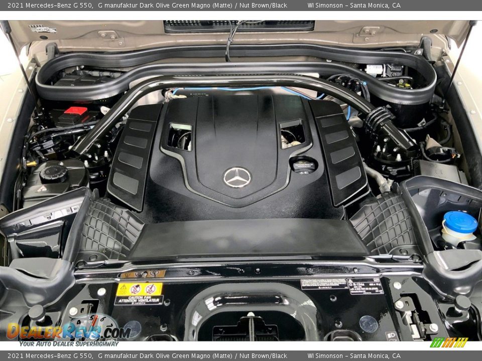 2021 Mercedes-Benz G 550 4.0 Liter DI biturbo DOHC 32-Valve VVT V8 Engine Photo #9