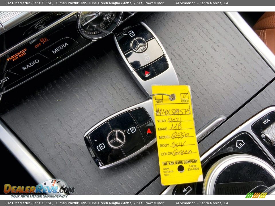 Keys of 2021 Mercedes-Benz G 550 Photo #11