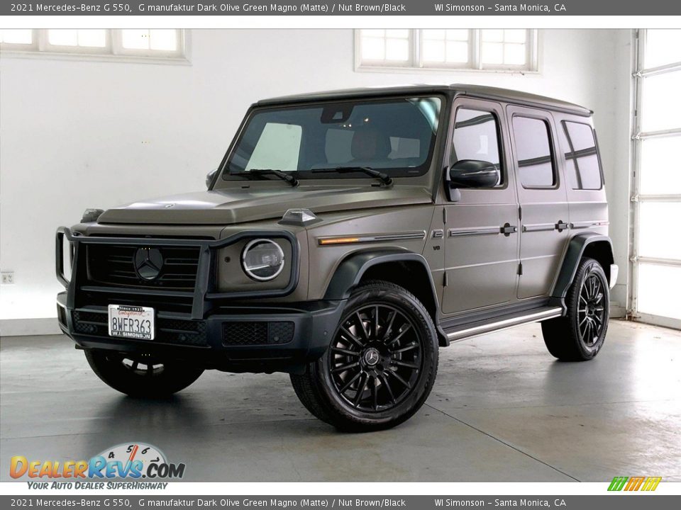 Front 3/4 View of 2021 Mercedes-Benz G 550 Photo #12