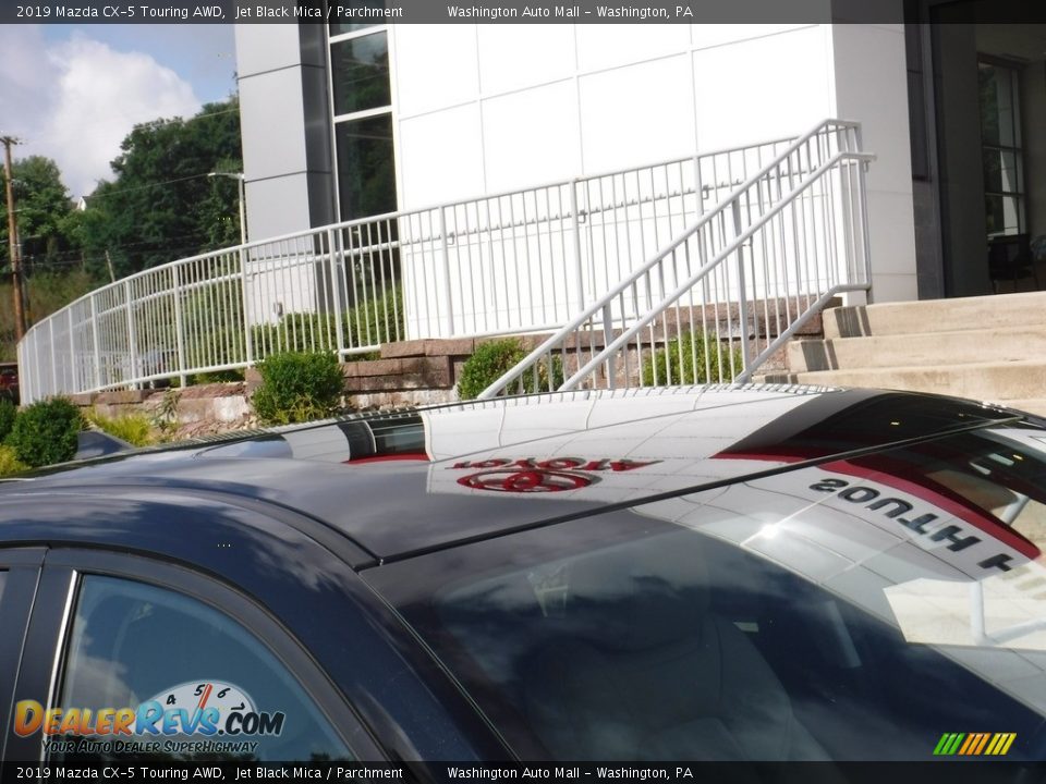 2019 Mazda CX-5 Touring AWD Jet Black Mica / Parchment Photo #3