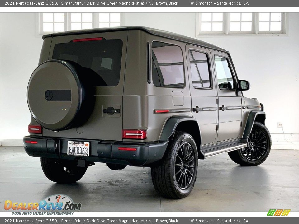 G manufaktur Dark Olive Green Magno (Matte) 2021 Mercedes-Benz G 550 Photo #13