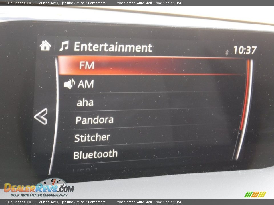 2019 Mazda CX-5 Touring AWD Jet Black Mica / Parchment Photo #5