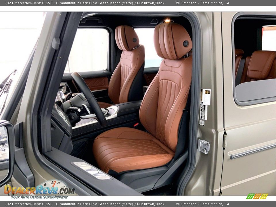 Front Seat of 2021 Mercedes-Benz G 550 Photo #18