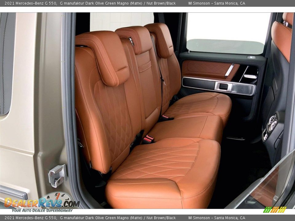 Rear Seat of 2021 Mercedes-Benz G 550 Photo #19