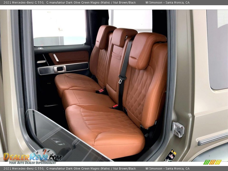 Rear Seat of 2021 Mercedes-Benz G 550 Photo #20