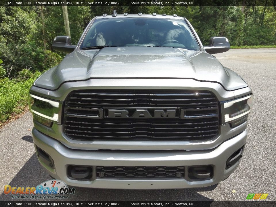 2022 Ram 2500 Laramie Mega Cab 4x4 Billet Silver Metallic / Black Photo #3