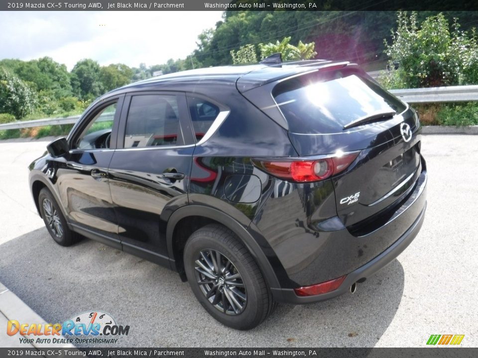 2019 Mazda CX-5 Touring AWD Jet Black Mica / Parchment Photo #13