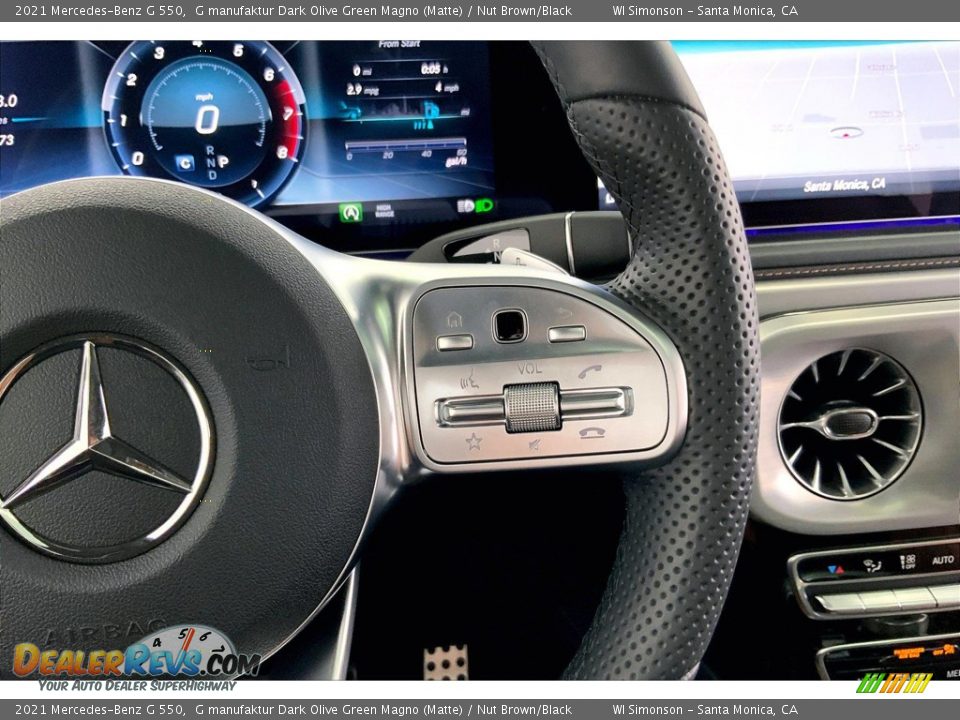 2021 Mercedes-Benz G 550 Steering Wheel Photo #22