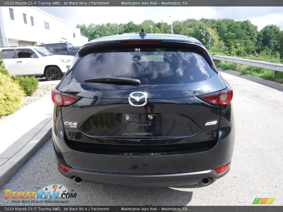 2019 Mazda CX-5 Touring AWD Jet Black Mica / Parchment Photo #15