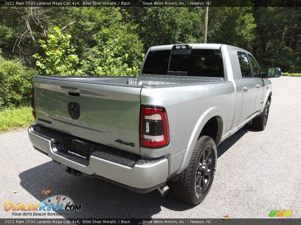 2022 Ram 2500 Laramie Mega Cab 4x4 Billet Silver Metallic / Black Photo #6