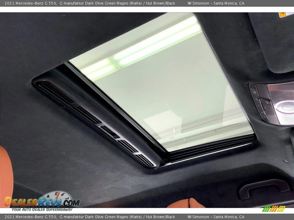 Sunroof of 2021 Mercedes-Benz G 550 Photo #25