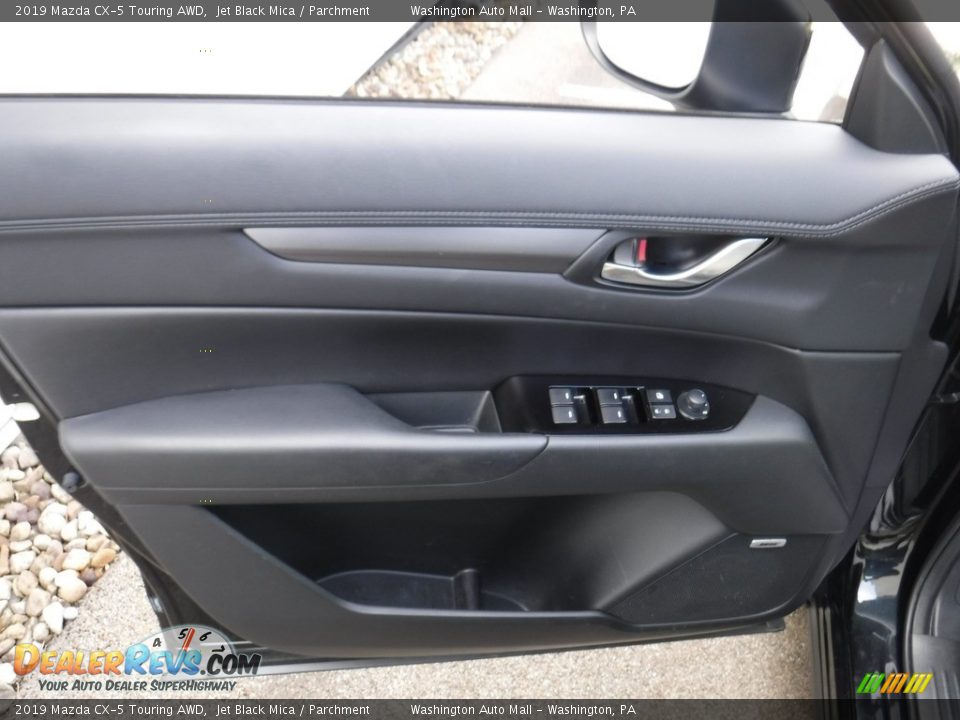 2019 Mazda CX-5 Touring AWD Jet Black Mica / Parchment Photo #18