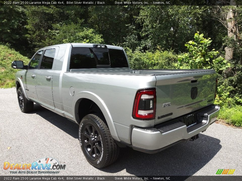 2022 Ram 2500 Laramie Mega Cab 4x4 Billet Silver Metallic / Black Photo #9