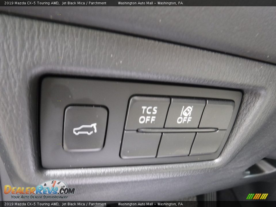 2019 Mazda CX-5 Touring AWD Jet Black Mica / Parchment Photo #21