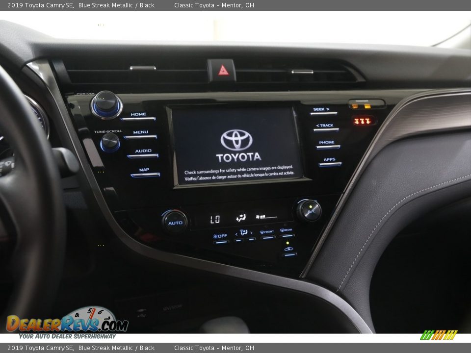 2019 Toyota Camry SE Blue Streak Metallic / Black Photo #9