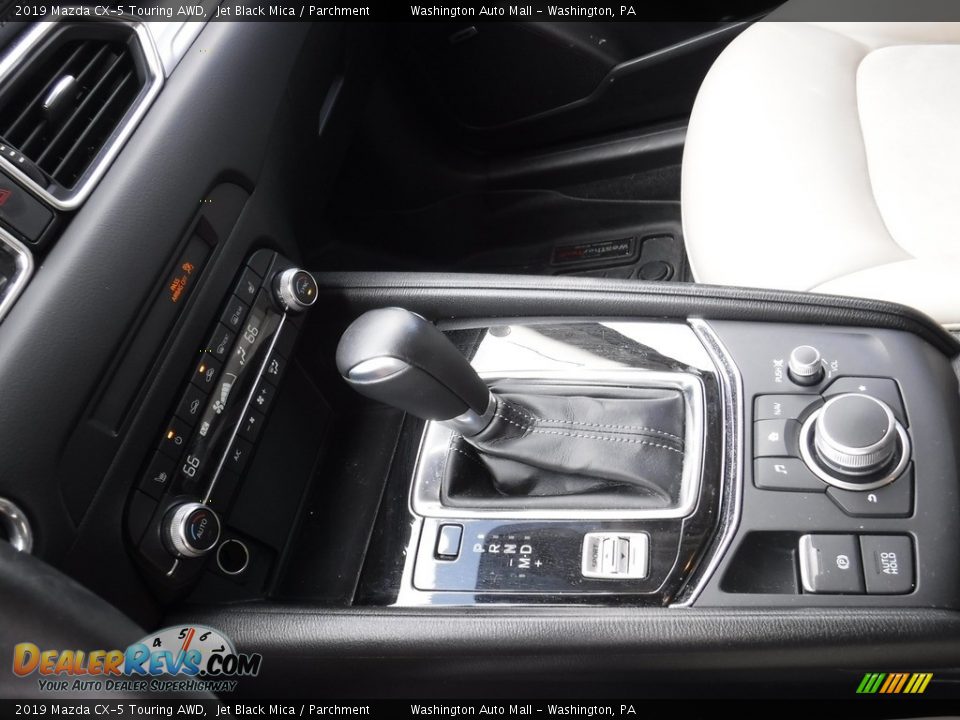 2019 Mazda CX-5 Touring AWD Jet Black Mica / Parchment Photo #25