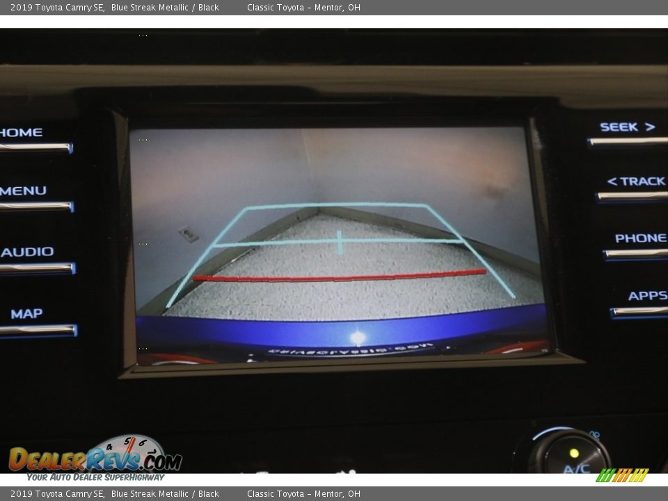 2019 Toyota Camry SE Blue Streak Metallic / Black Photo #11