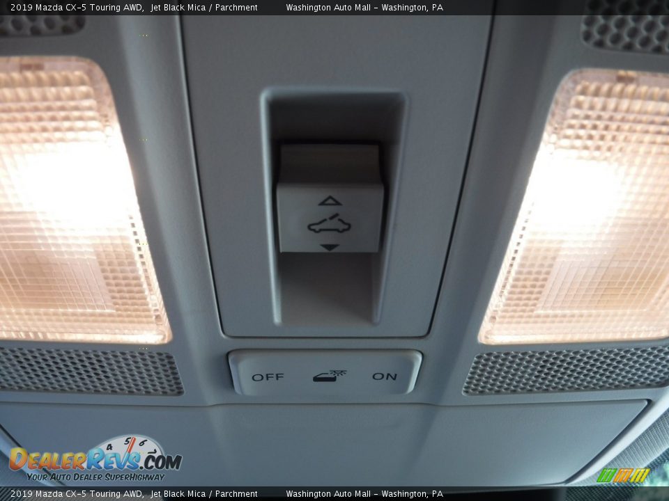 2019 Mazda CX-5 Touring AWD Jet Black Mica / Parchment Photo #27