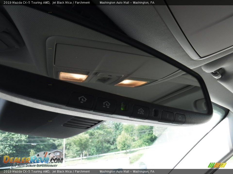 2019 Mazda CX-5 Touring AWD Jet Black Mica / Parchment Photo #28