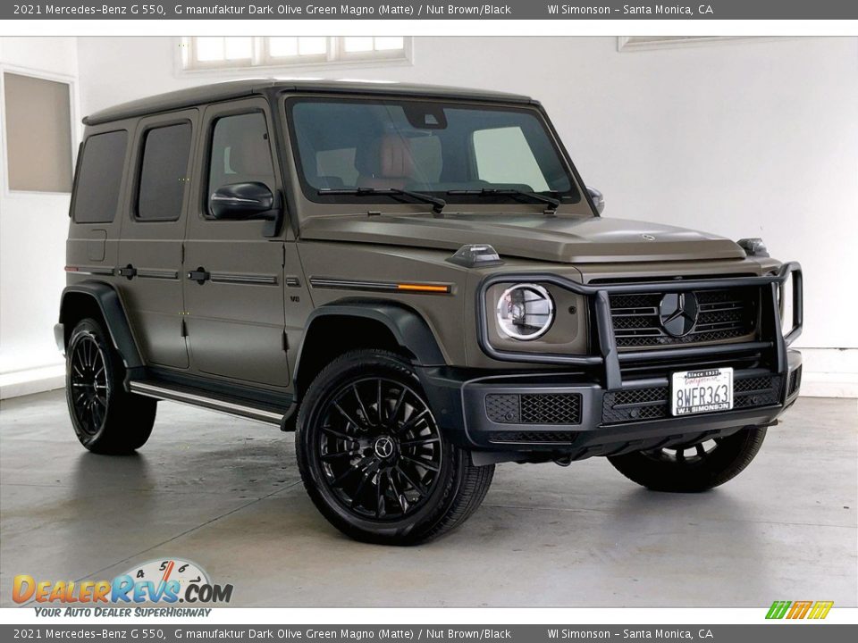 Front 3/4 View of 2021 Mercedes-Benz G 550 Photo #34