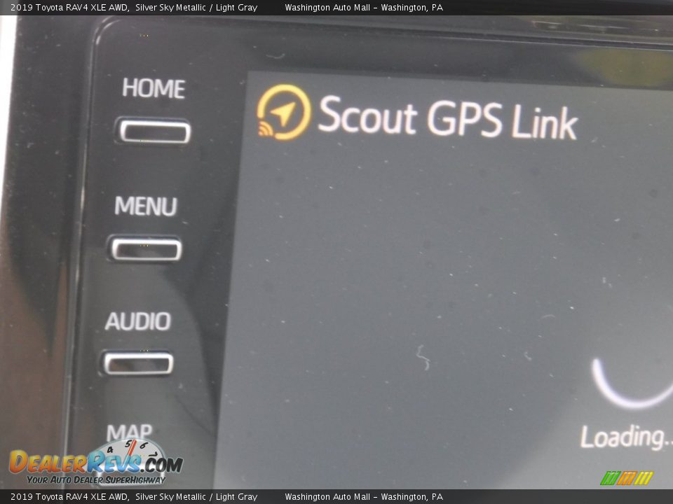 2019 Toyota RAV4 XLE AWD Silver Sky Metallic / Light Gray Photo #17