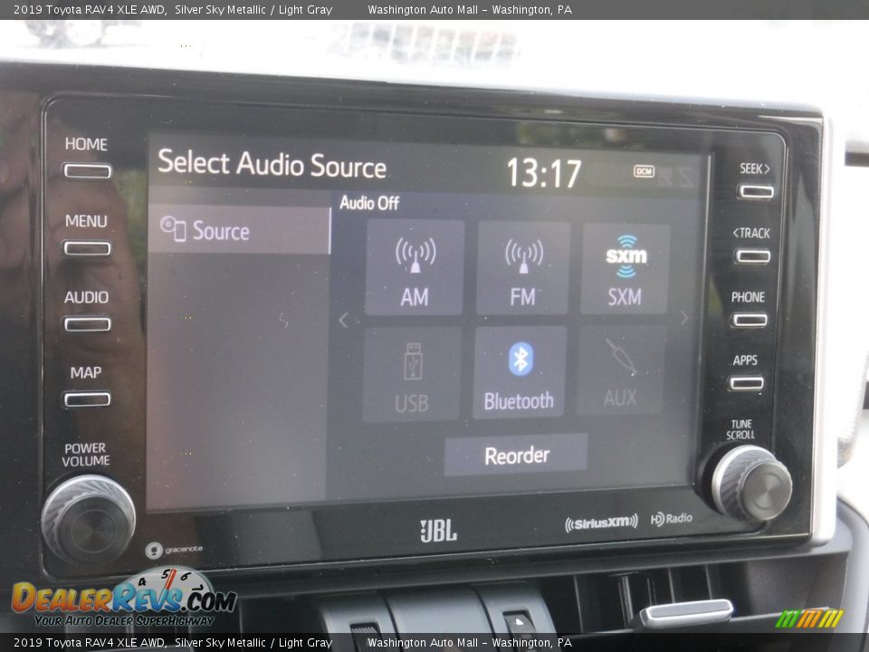 2019 Toyota RAV4 XLE AWD Silver Sky Metallic / Light Gray Photo #18