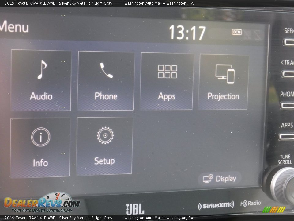 2019 Toyota RAV4 XLE AWD Silver Sky Metallic / Light Gray Photo #19
