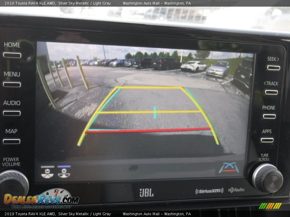 2019 Toyota RAV4 XLE AWD Silver Sky Metallic / Light Gray Photo #20
