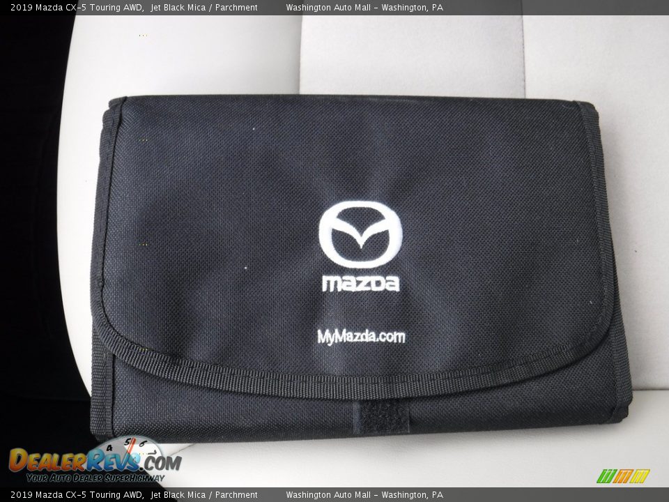 2019 Mazda CX-5 Touring AWD Jet Black Mica / Parchment Photo #34