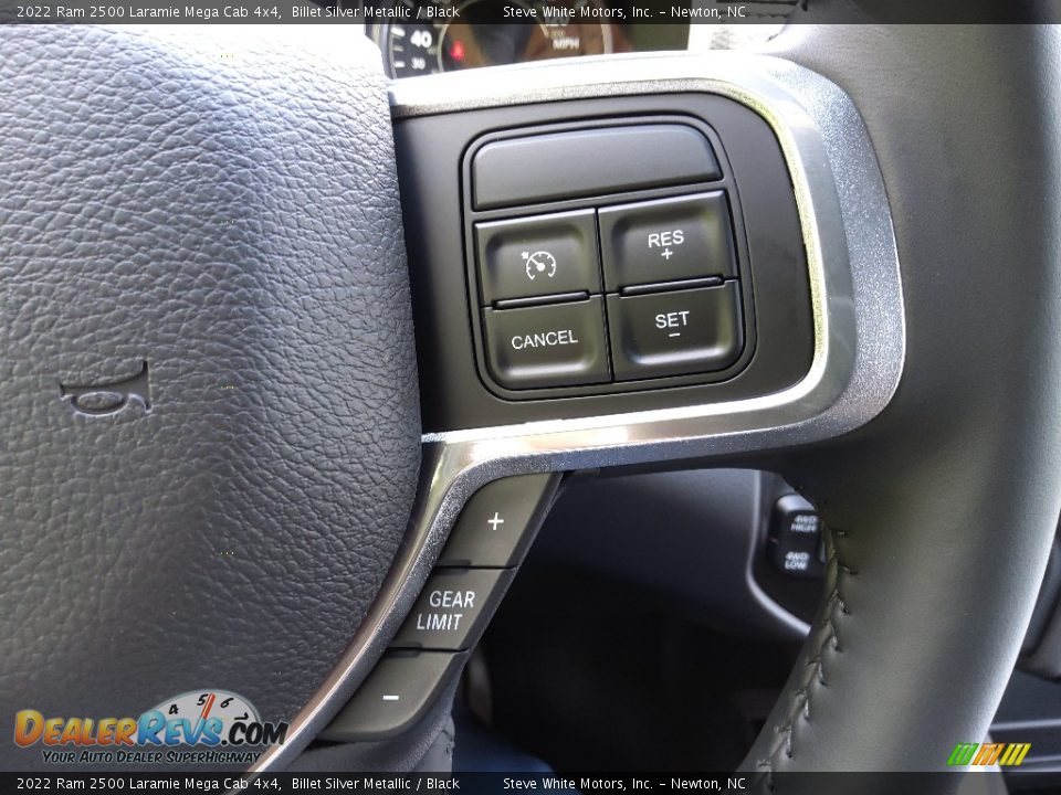 2022 Ram 2500 Laramie Mega Cab 4x4 Steering Wheel Photo #21