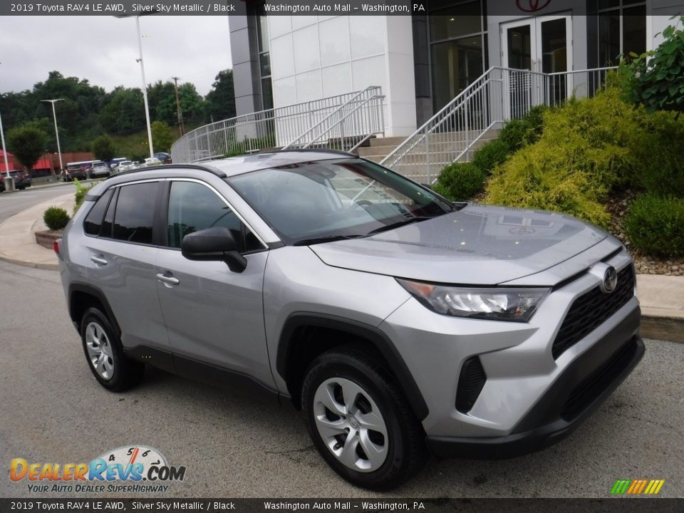 2019 Toyota RAV4 LE AWD Silver Sky Metallic / Black Photo #1