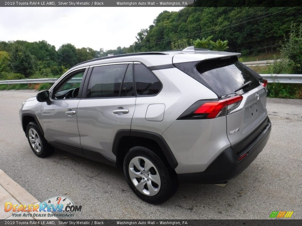 2019 Toyota RAV4 LE AWD Silver Sky Metallic / Black Photo #13