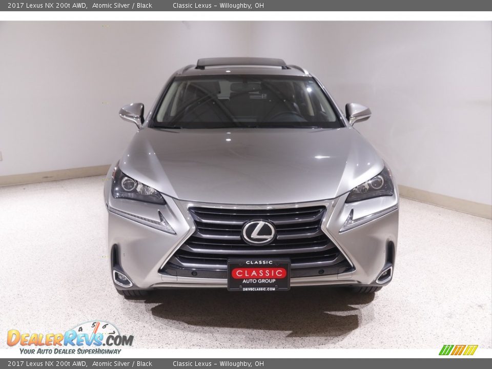 2017 Lexus NX 200t AWD Atomic Silver / Black Photo #2