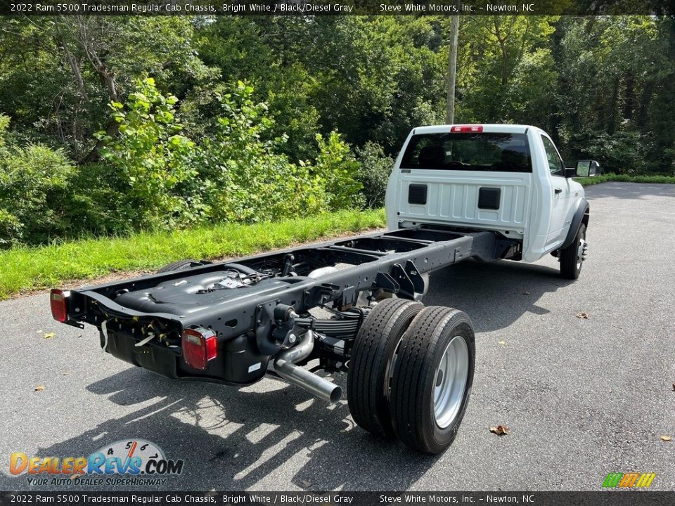 2022 Ram 5500 Tradesman Regular Cab Chassis Bright White / Black/Diesel Gray Photo #6