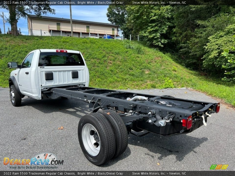 2022 Ram 5500 Tradesman Regular Cab Chassis Bright White / Black/Diesel Gray Photo #8