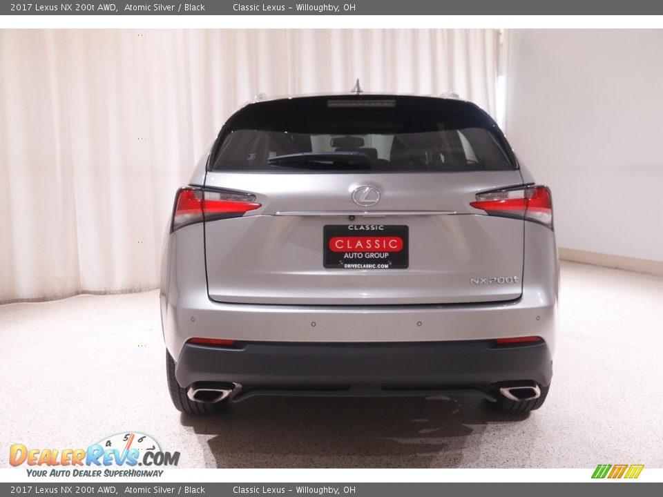 2017 Lexus NX 200t AWD Atomic Silver / Black Photo #20