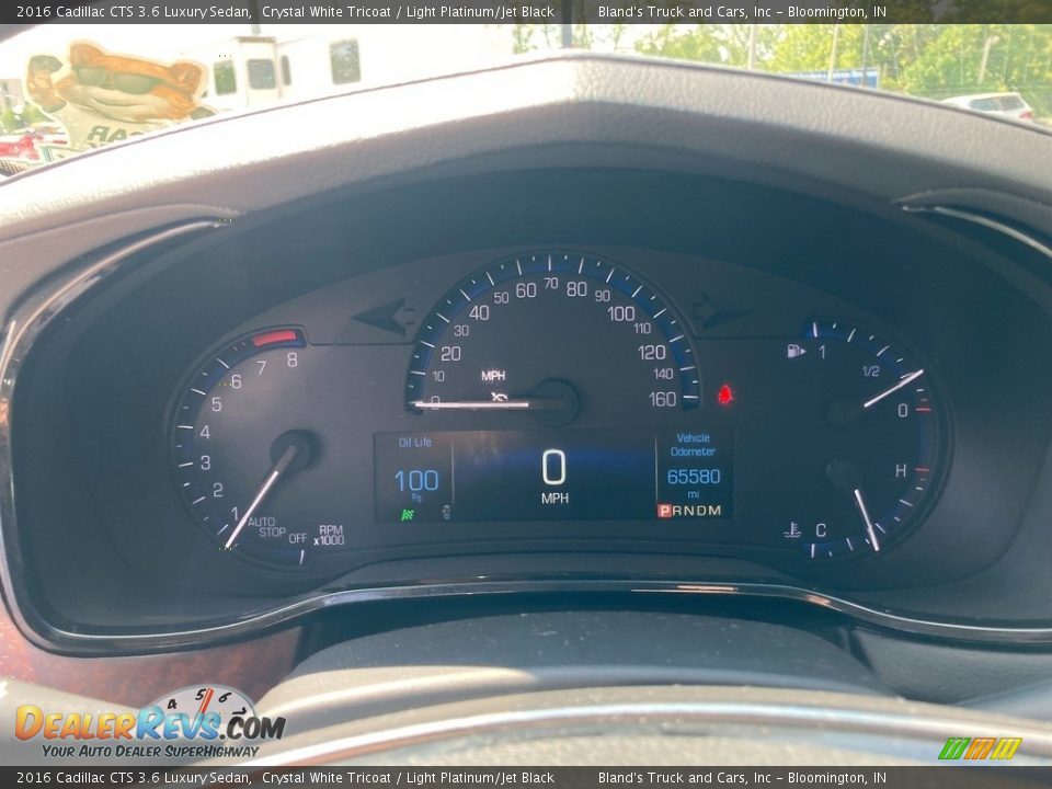 2016 Cadillac CTS 3.6 Luxury Sedan Gauges Photo #19