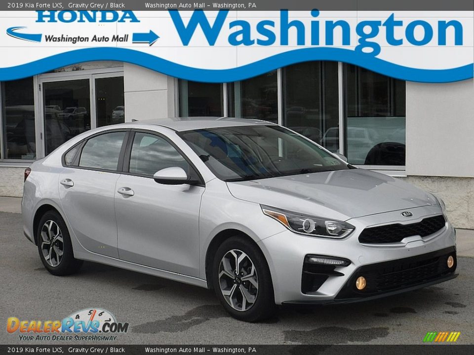 2019 Kia Forte LXS Gravity Grey / Black Photo #1