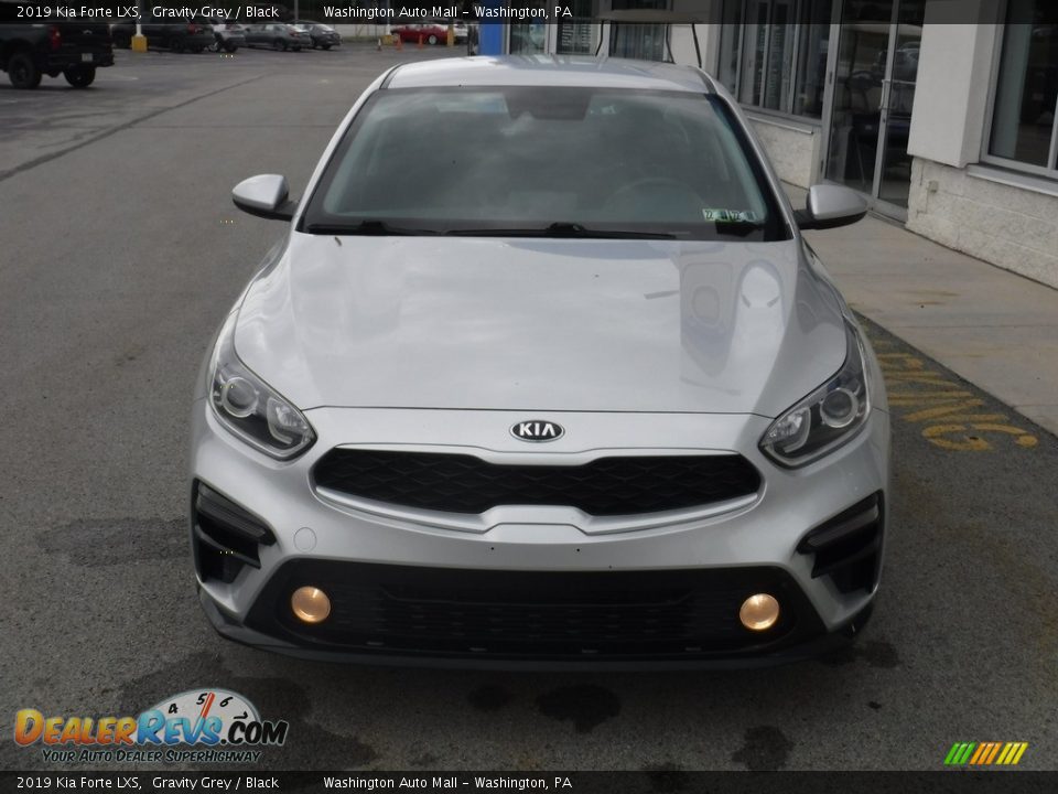 2019 Kia Forte LXS Gravity Grey / Black Photo #4