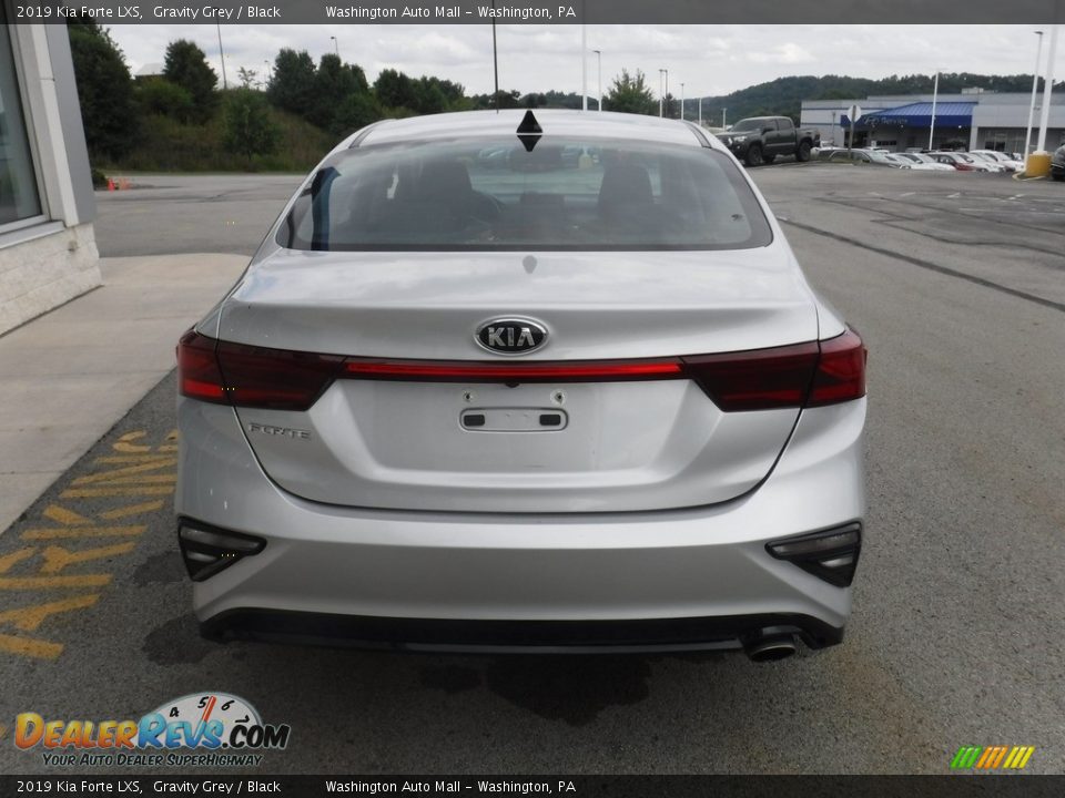 2019 Kia Forte LXS Gravity Grey / Black Photo #8