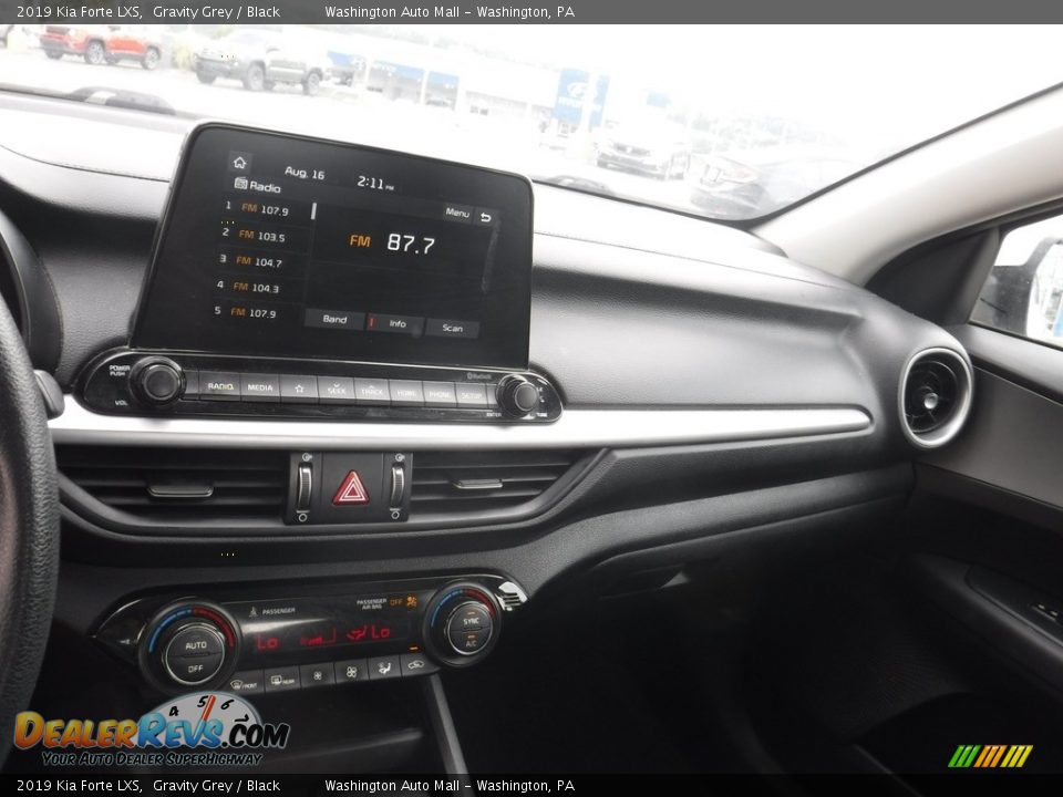 2019 Kia Forte LXS Gravity Grey / Black Photo #15