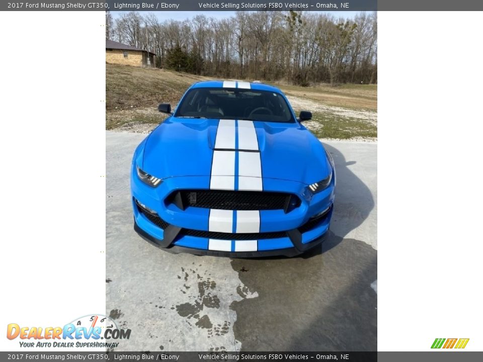 2017 Ford Mustang Shelby GT350 Lightning Blue / Ebony Photo #2