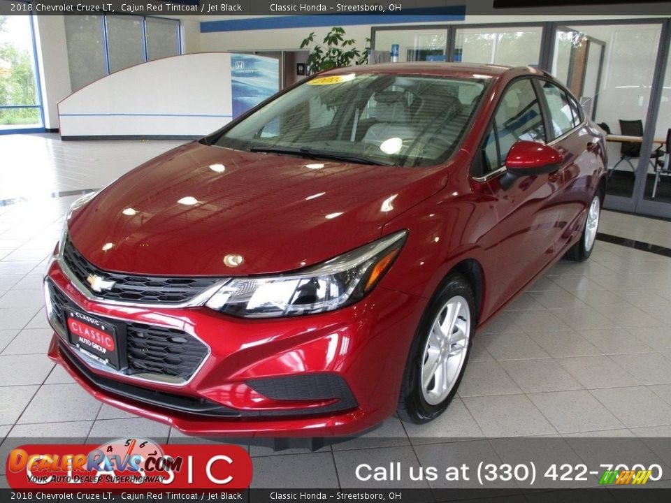 2018 Chevrolet Cruze LT Cajun Red Tintcoat / Jet Black Photo #1