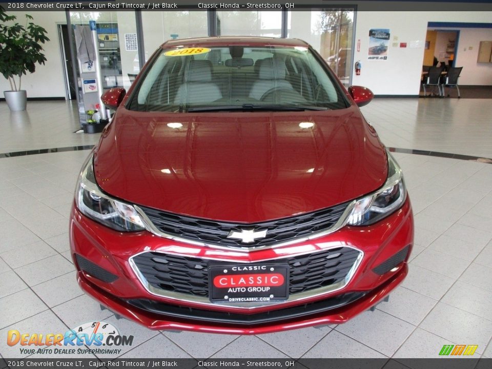 2018 Chevrolet Cruze LT Cajun Red Tintcoat / Jet Black Photo #2