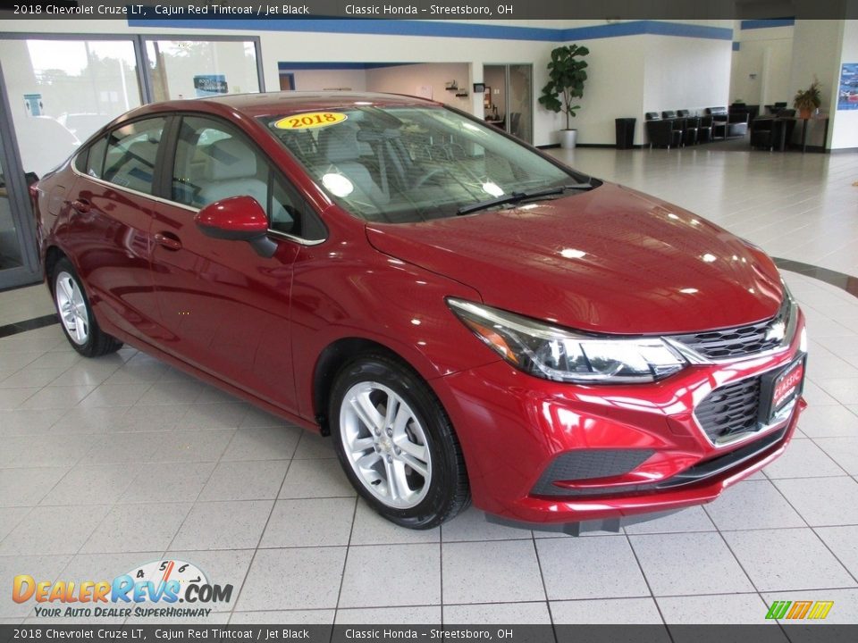 2018 Chevrolet Cruze LT Cajun Red Tintcoat / Jet Black Photo #3